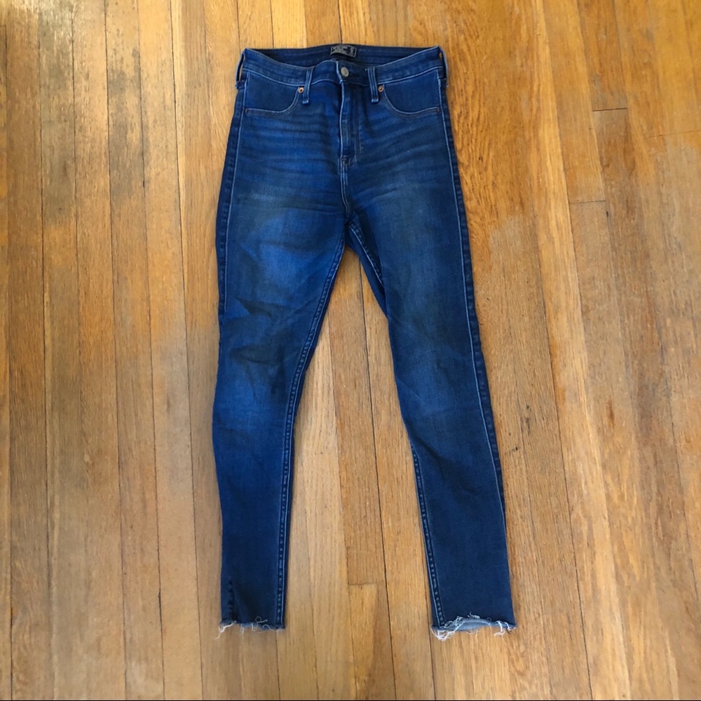 Abercrombie High Rise Jean Legging Ankle